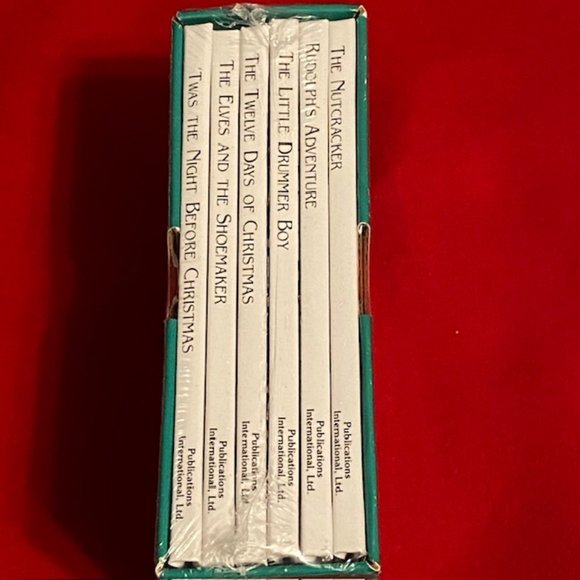 Classic Christmas Tales 6 Mini Book Set Publications International - 1993 -  New - Picture 3 of 7
